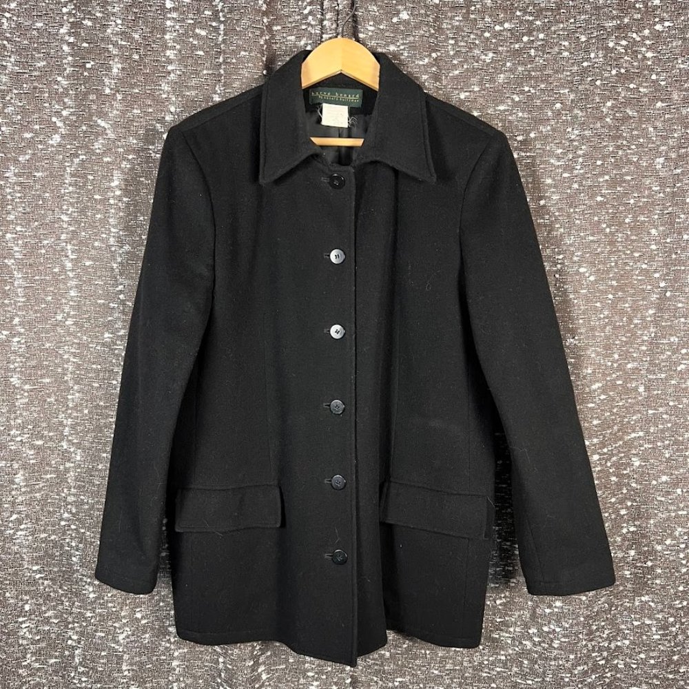 Harve Benard Button Up Jacket Formal Evening‎ Jacket Black Size 12